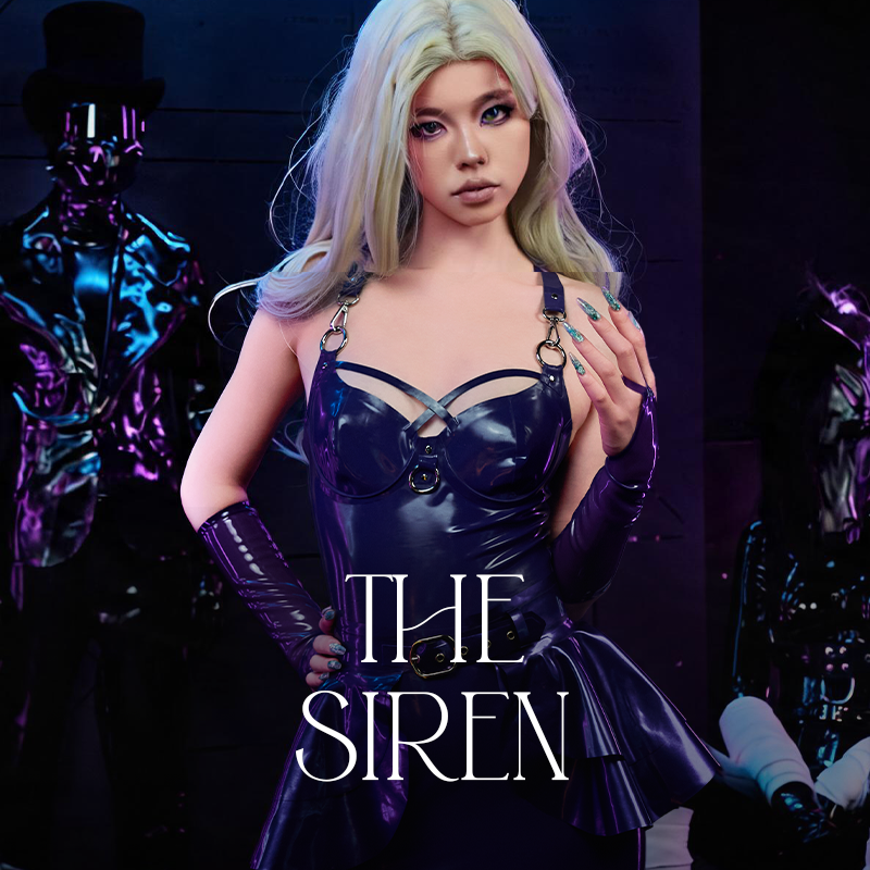 Ribcage Latex The Siren Collection cover showcasing deep-sea inspired avant-garde latex fashion and architectural silhouettes.